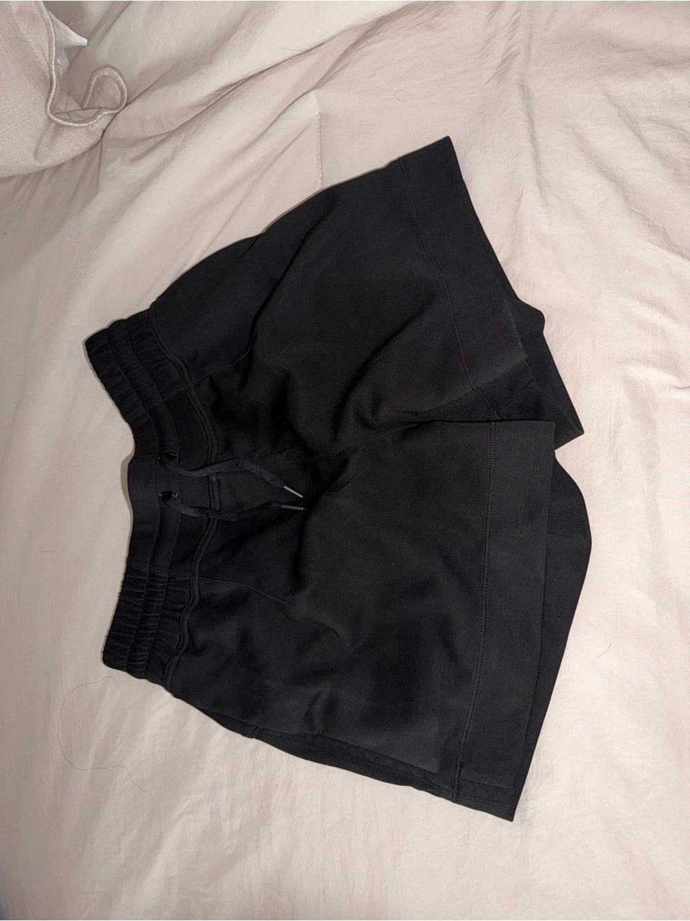 Amazon Black High-Waist Women's Athletic Shorts